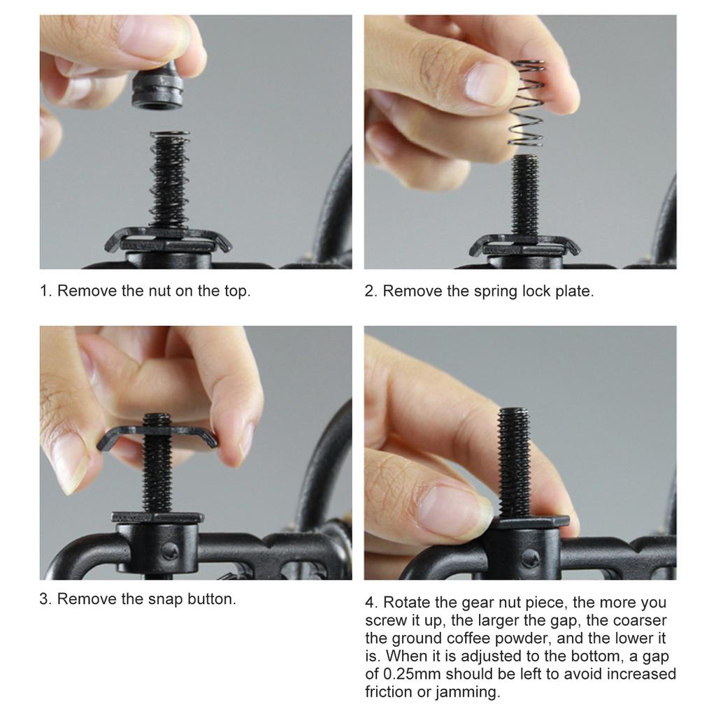 Variety Manual Coffee Grinder, Vintage Coffee Mill, Hand Operated Grinder Hand Mill Coffee Grinder for Home, Easy to Clean