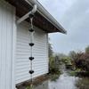 Iron Lotus Rain Catcher Adjustable Length Metal Downspout Chain Lotus Rain Chain  Garden Decor