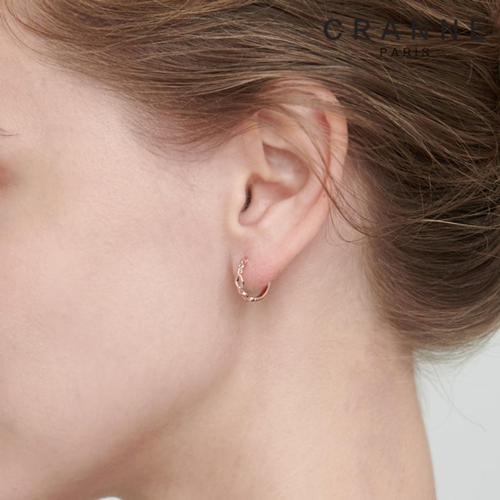 14K Daily Chain One-Touch Earrings (Gold Filled) C24EGF111