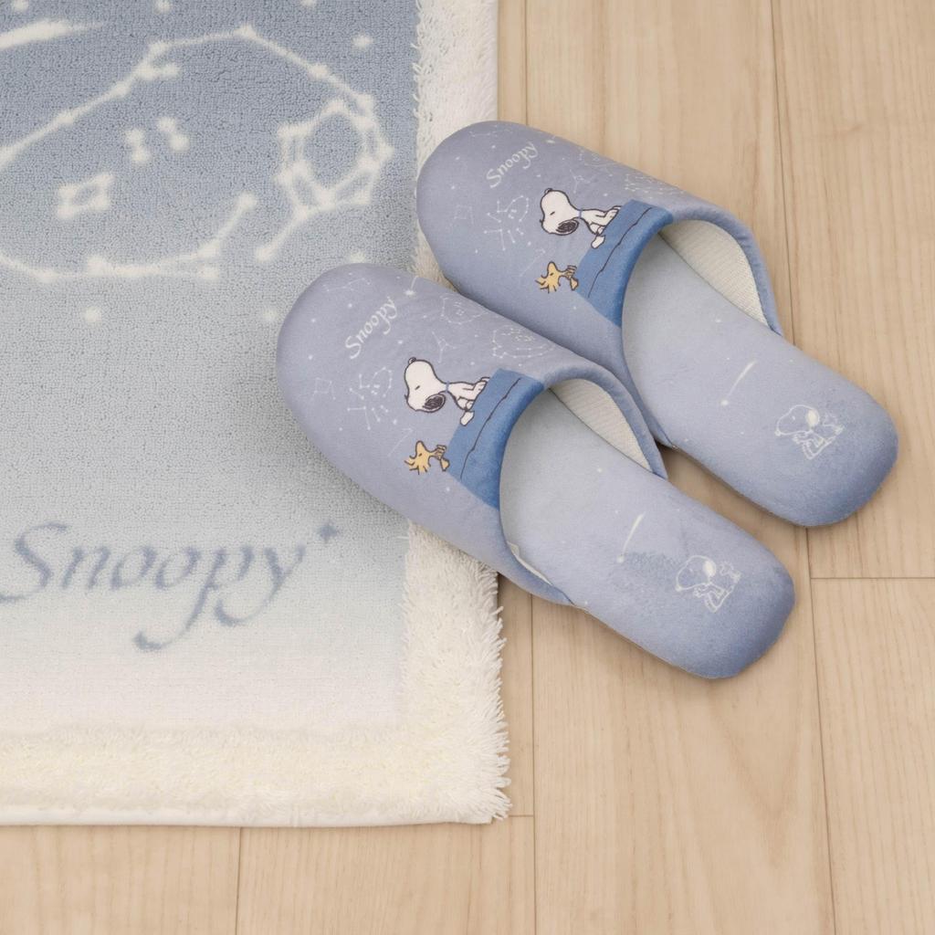 Toilettenschuhe Sternenhimmel Snoopy Blau Grau Einheitsgröße [Senko]