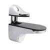 Adjustable Glass Shelf Holder Zinc Alloy Glass Clamp Bathroom Support Brackets Shelves Holder Shelves Support Shelf Bracket