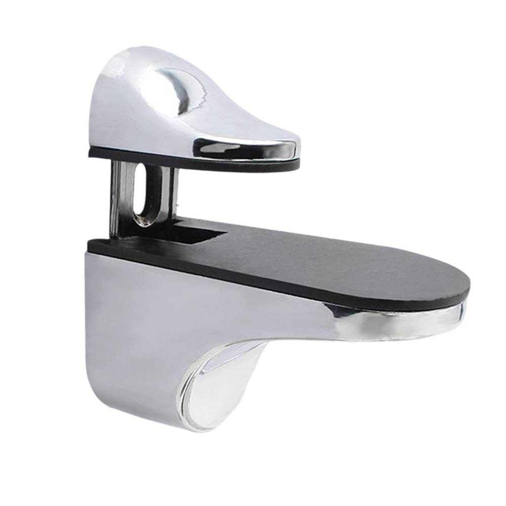 

Adjustable Glass Shelf Holder Zinc Alloy Glass Clamp Bathroom Support Brackets Shelves Holder Shelves Support Shelf Bracket