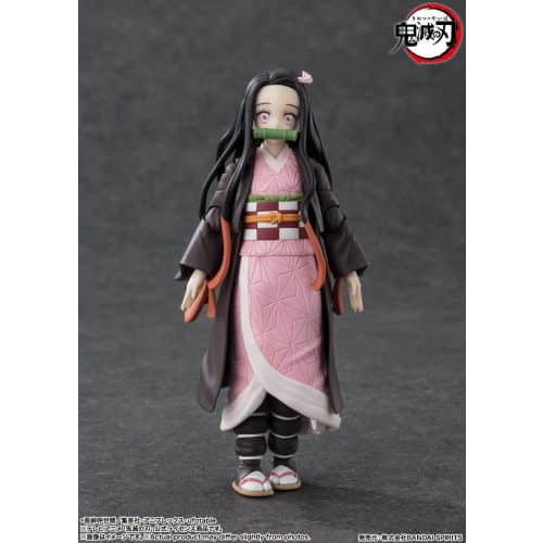 TAMASHII NATIONS S.H.Figuarts Demon Slayer: Kimetsu No Yaiba Kamado Nezuko 130mm PVC & ABS Painted Movable Figure
