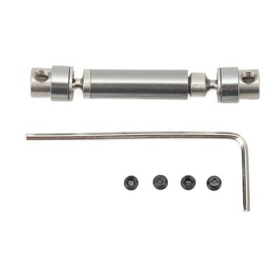 RC Antriebswelle Stahl Metall Mittlere Antriebswelle RC Autozubehör für Axial 124 für SCX24 Kletterwagen