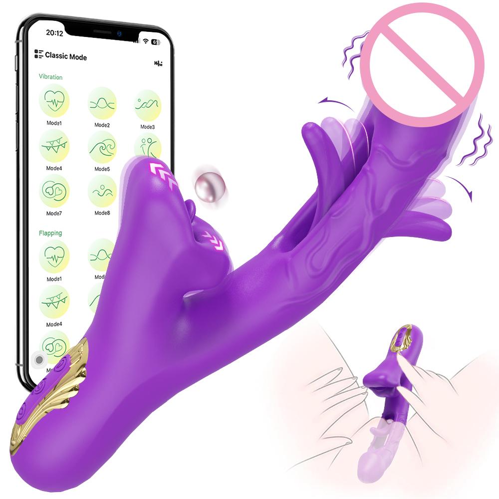 Tapping Sex Toy Flapping Vibrator for Women Clitoris Stimulator G Spot Dildo Vagina Massager Adults Goods Female Sucking Toy