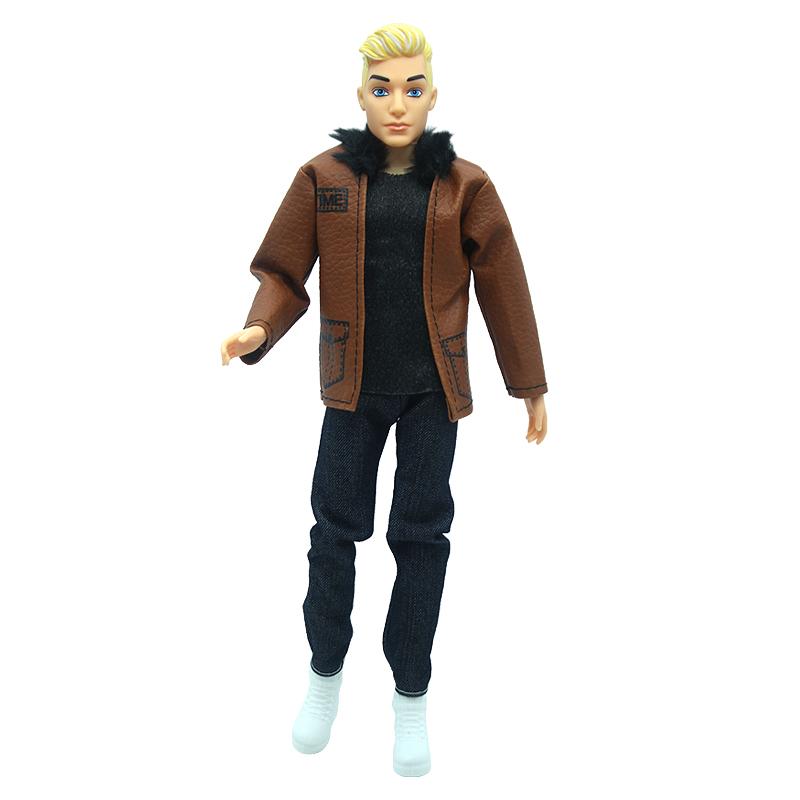 Muñeco Masculino 1/6 Con Conjunto de Ropa Homesome Soldier Muñeco Hombre Ropa Hecha a Mano Atuendo Para Muñeco Ken Príncipe de 29CM