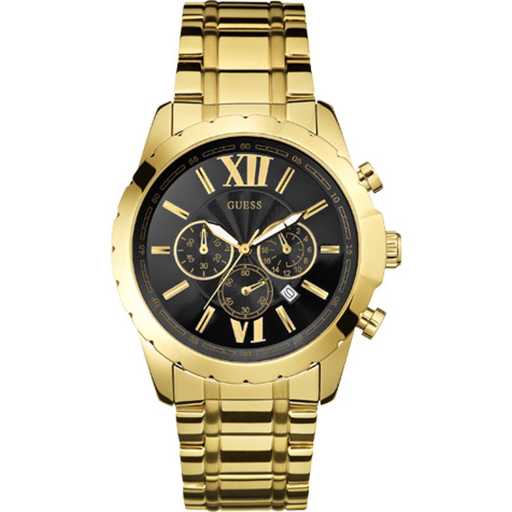 

GUESS Optic Gold Metal Gents Quartz Watch W0193G1 золотой