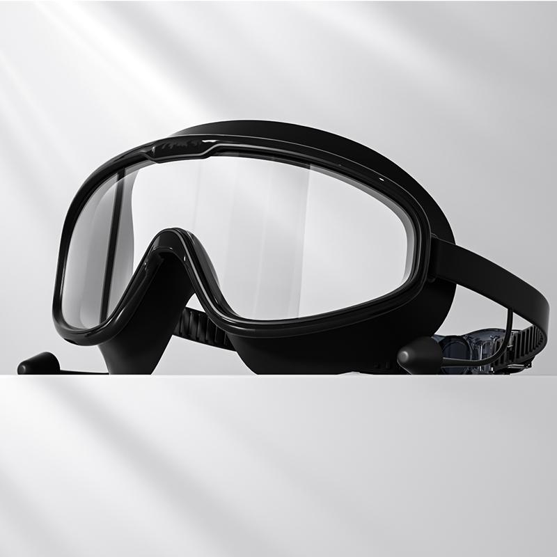 

Swimming Goggles with Big Frame, HD Lenses Big View, Anti-forgging Swim Goggles for Adults Other чорний