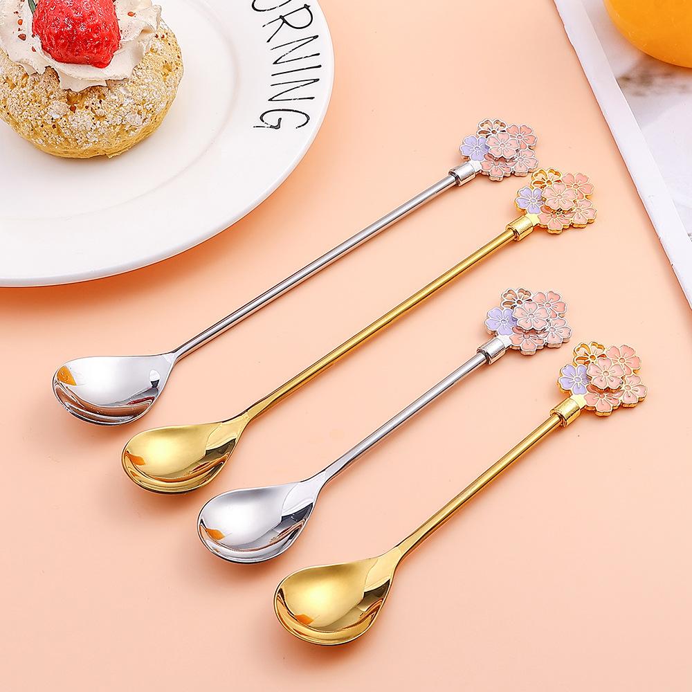 HANYANG  Stainless Steel Cutlery Home Hotel Use Cute Spoon Fork Western Cutlery