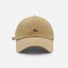 Embroidered Embroidery Baseball Cap Animals Cotton Canvas Baseball Hat Sunscreen Hat Peaked Cap Sun Hat Sports