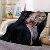 La Roccia Dwayne Johnson Attore Coperta Morbida in Flanella, Coperta da Lancio Coperta Confortevole per Picnic Letti Divano Casa Camera da Letto Regalo