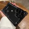 Clear Plating Shockproof Case for Samsung Galaxy S24 S23 FE S22 Plus S25 Ultra A34 A54 A15 A35 A55 A53 Hard Armor Cover