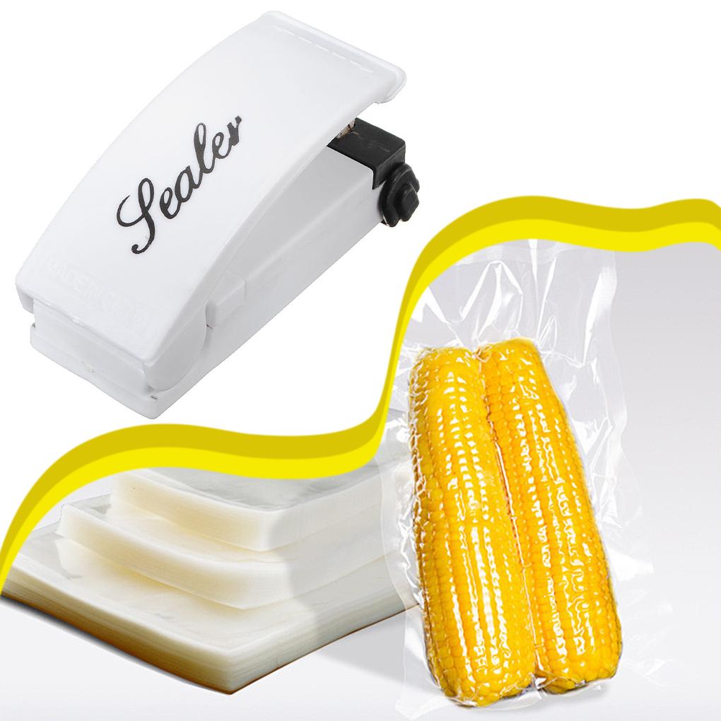 Snack Sealing Clip Hand Pressure Rechargeable Bag Sealer High-performance Kitchen Accessory Household Shop Party Food Machine