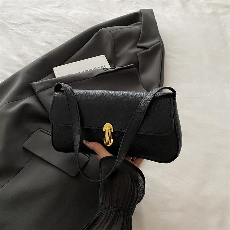 False Niche Bag, Foreign Style Underarm Bag, Women's Bag, Autumn 2025 New Trendy Fashion Casual Simple Portable Shoulder Bag