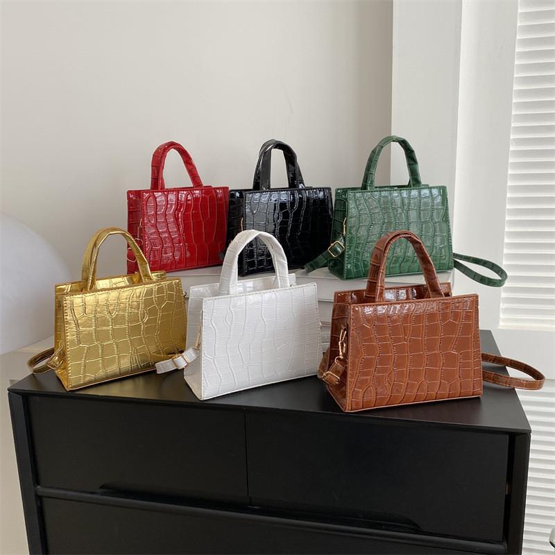 Chic Urban Style Pu Leather Small Shoulder Bag Fashionable For Daily Use