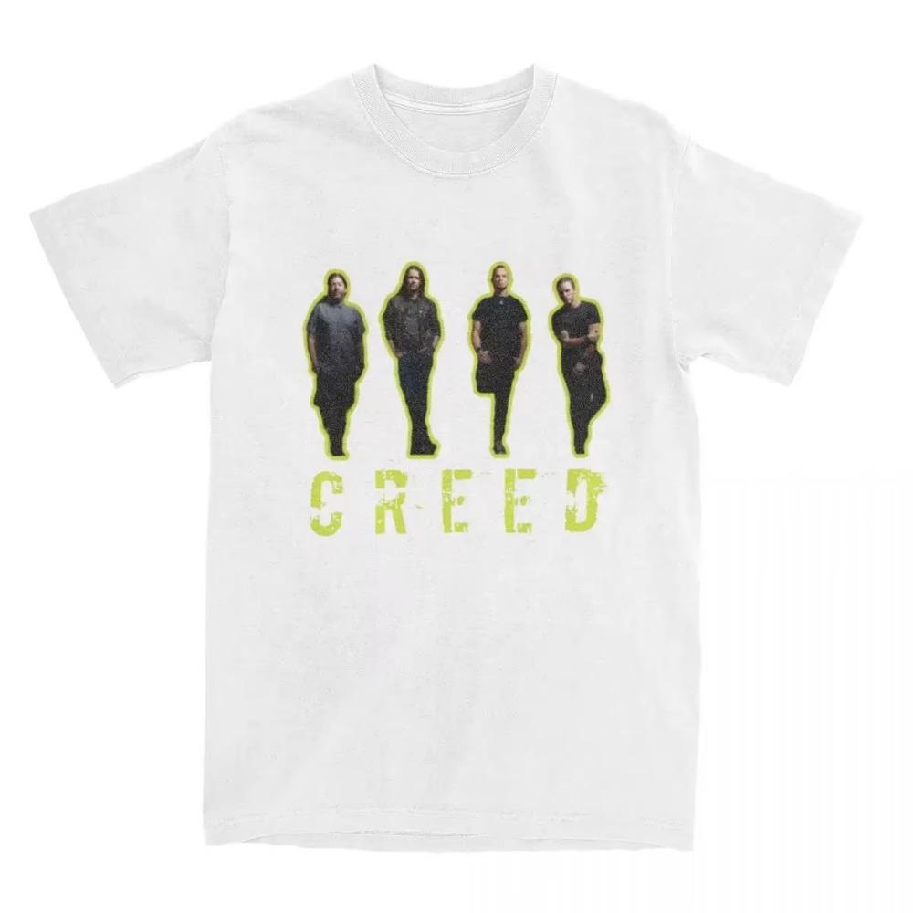 Rock Creed Band Men Women T Shirts Accessories Casual Tee Shirt T-Shirts Gift Idea Clothing