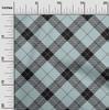 oneOone Cotton Flex Fabric Tartan Check Print Fabric By The Yard 40 Inch