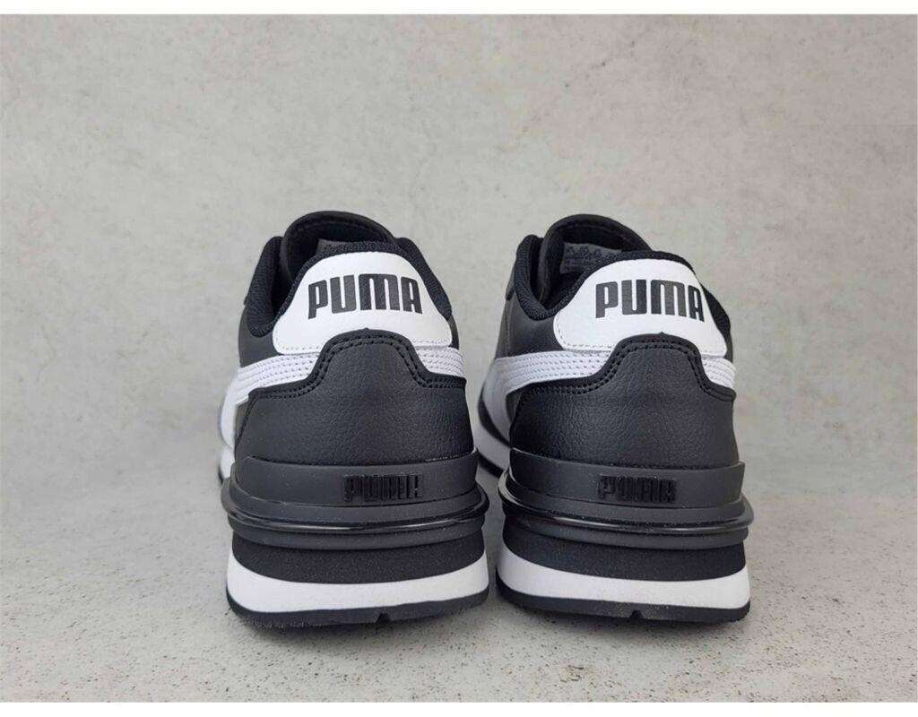 Кроссовки Puma ST Runner v4 Leather black/white