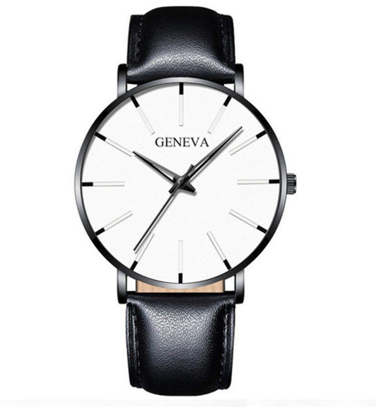 Geneva Men's and Women's Fashion Quartz Watch with Mesh Band