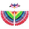 Kinder Vogelvleugels Halloween Kostuum Cape voor Kleuterschool Optredens