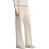 Fila Comfortable Loose Knit Wide Leg Casual Pants Women Bottoms Ice-Cream-White F11W513602FIV
