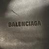 Great BALENCIAGA Boots TRACTOR BOOTIE Side Gore Black Leather Women Used
