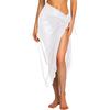 Womens Long&Short Sarong Swimsuit Coverups Summer Beach Bikini Wrap Sheer Short Skirt Scarf for Swimwear Cover-ups