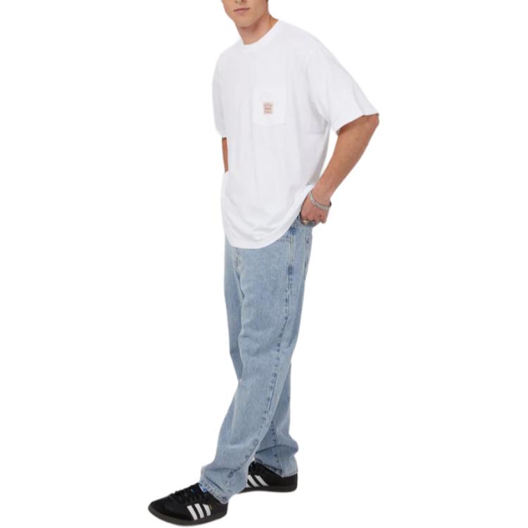 T-shirt da lavoro a maniche corte Levis Unisex Top Bianco A5850-0005
