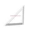  150mm/200mm/300mm Triangles Square Ruler Stainless Steel Right Angled Woodworking Tool Measurement for Engineers