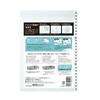 KOKUYO Campus Erasable and Smooth B5 Ruled with of Loose-Leaf Paper, Writing, Size, Dots, No-K836BT [Set 5]