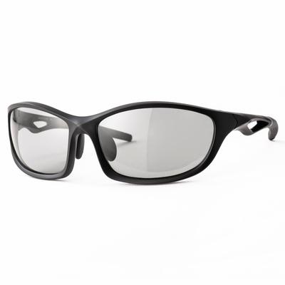 Polarized Photochromic Polarized Sports UV Black A-Fit Men's Sunglasses, Sunglasses, Protection, UV400, Matte/Black, AF-S203HTN-C1