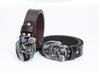 Skull Motorcycle Belt: European & American Men's Casual Trend