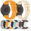 20mm 22mm Silicone Strap For Amazfit Active 2/BALANCE 2 BIP 6 GTR 4 Bracelet For Garmin Forerunner 570 165 Venu 3 Sq 2 Watchband
