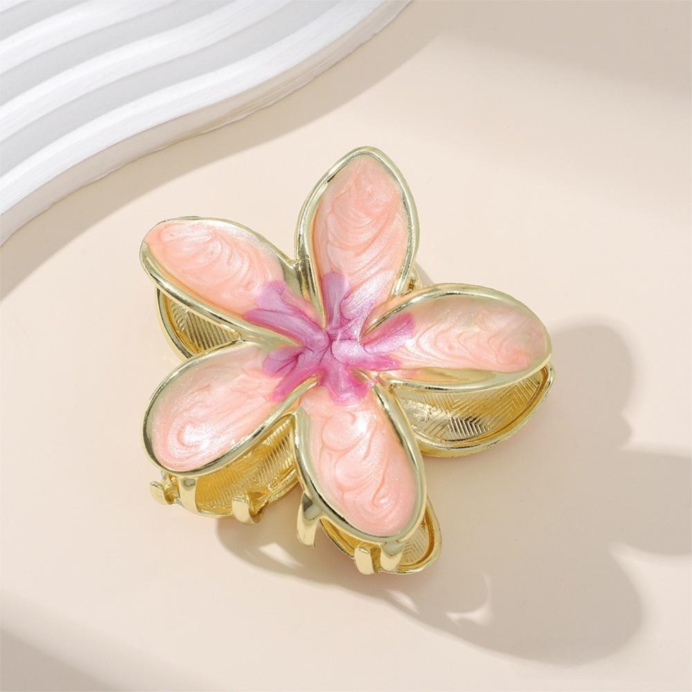 1/3Pcs Hair Accessories Hawaiian Flower Clips Alloy Lily Flower Hair Claws  Hairstyles