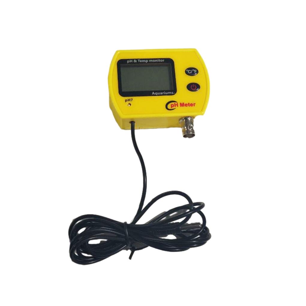 

Цифровой измеритель pH/температуры для аквариума, гидропоники, автоматическое отключение, диапазон измерения pH 0-14, монитор воды для бассейна, США