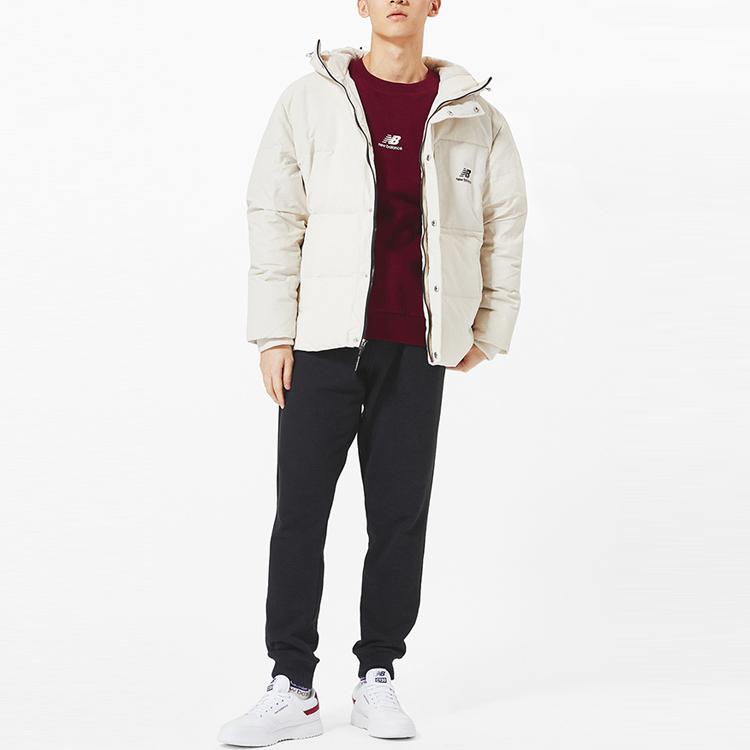 New Balance NBX Down Jacket Winter Men's White AMJ13331-BE