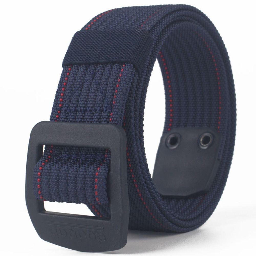 Casual Braided Belt Business Canvas Strap Fashion Weave Waist Band