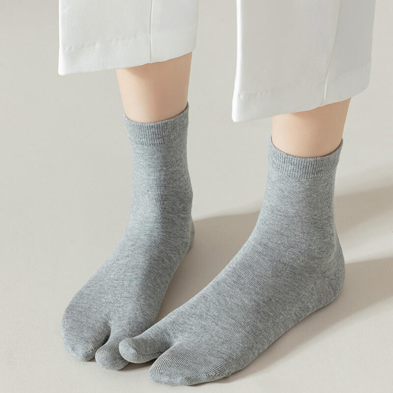 Elin Men's and Women's Ankle Socks Tabi Toe Socks