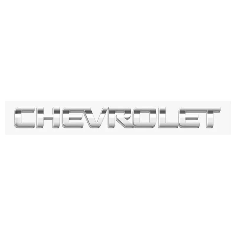 3D ABS Emblem Car Body Rear Trunk Sticker Badge For chevrolet Colorado HIGH COUNTRY malibu XL silverado spark LT Accessories