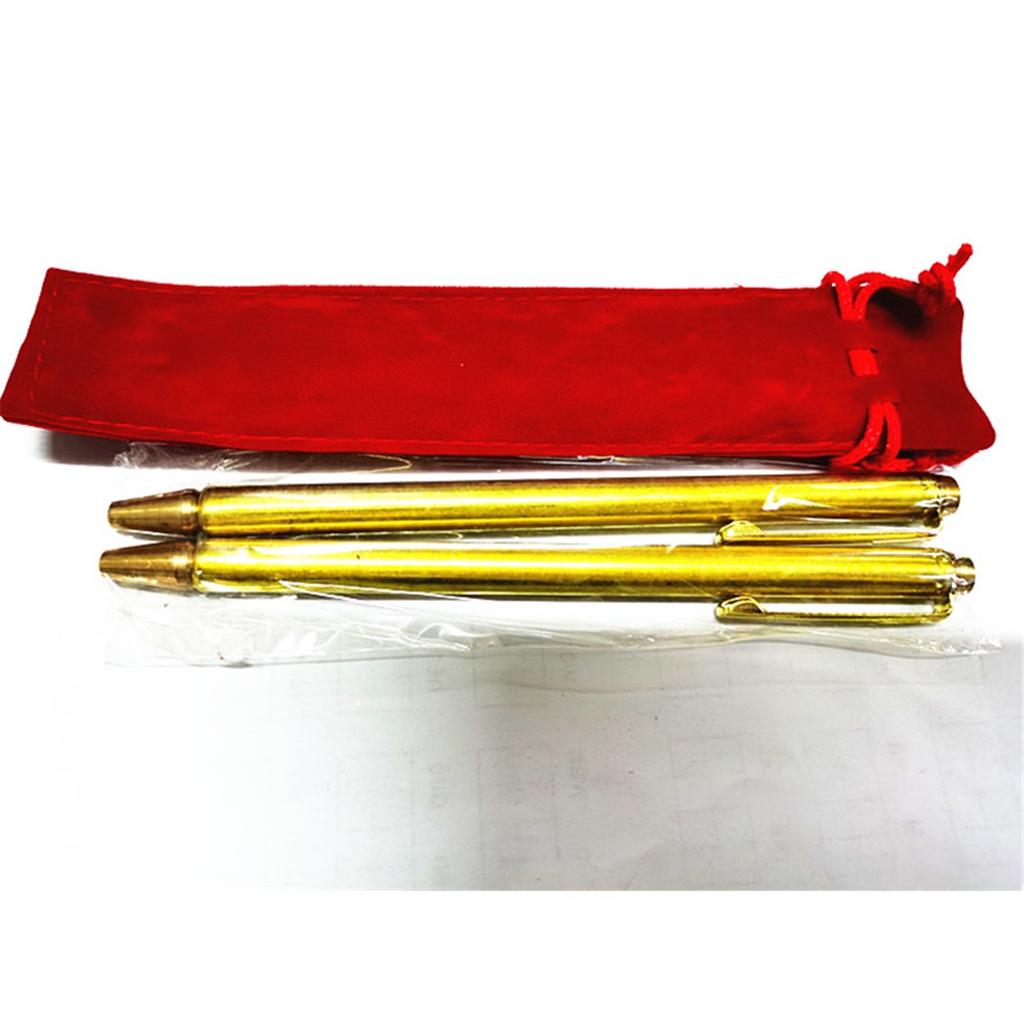 Cure Copper Pure Folding Dragon Feet Measuring Rod Water Pulse Divination Compass Measuring Wind Water Dragon Pendulum