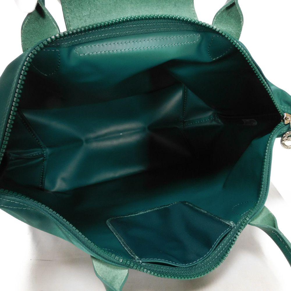 Used Le Pliage Energy Large Top Handle 2-Way Shoulder Bag (12768) Green (1515 578 033 7922) Emerald Unisex from Japan