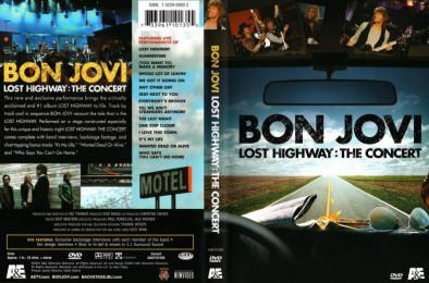 DVD BON JOVI  Bon Jovi  Lost Highway The Concer AAAE101350 AE Television  2007 US Rock Used