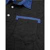 Autumn New Men's Long-sleeved Waffle Polo Shirt Fashion Men's Lapel T-shirt Tops