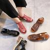 Summer New Color Women's Sandals Side Zipper Fashion Women's Sandals Women's Shoes