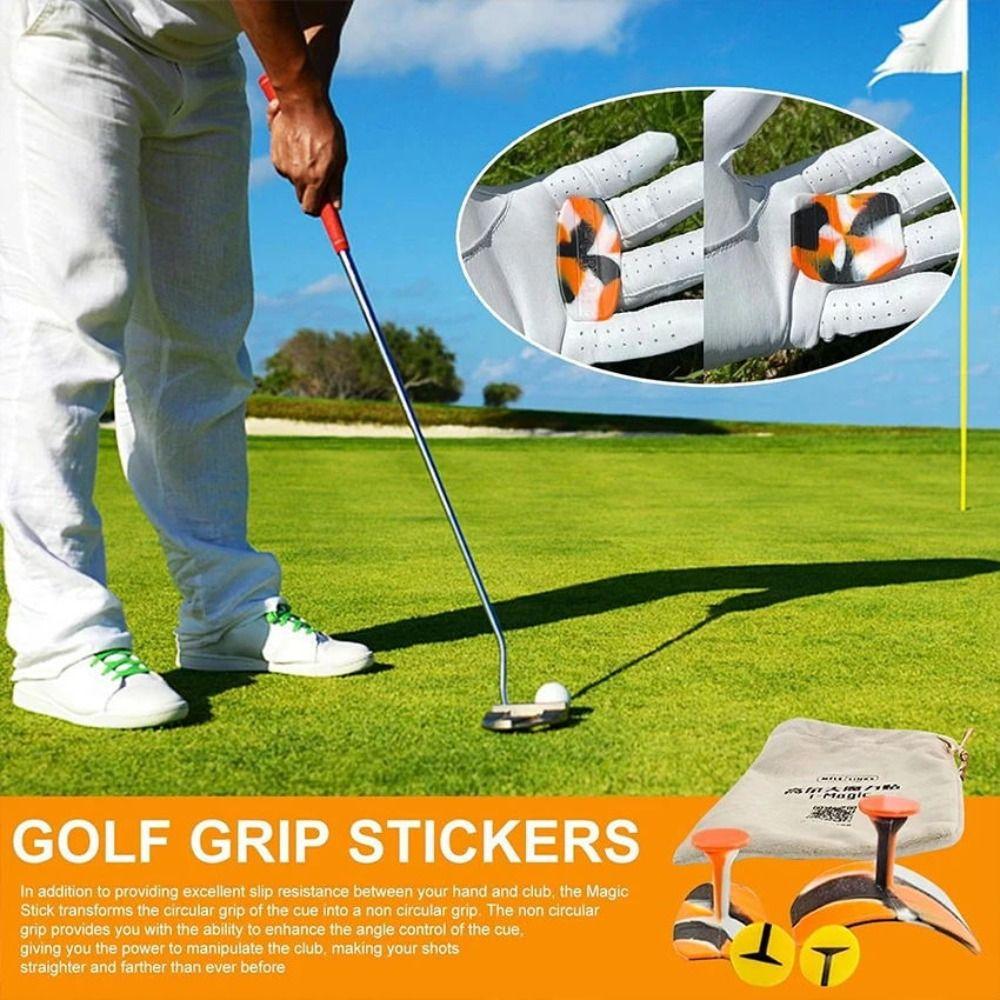 Enhanced Ball Control Golf Magic Stick Correct Posture T-shaped Grip Golf  Outdoor Indoor