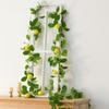 Simulation Green Plant Artificial Foam Lemon Fruit Vine, Home Decoration Atmosphere Vine Arrangement Props