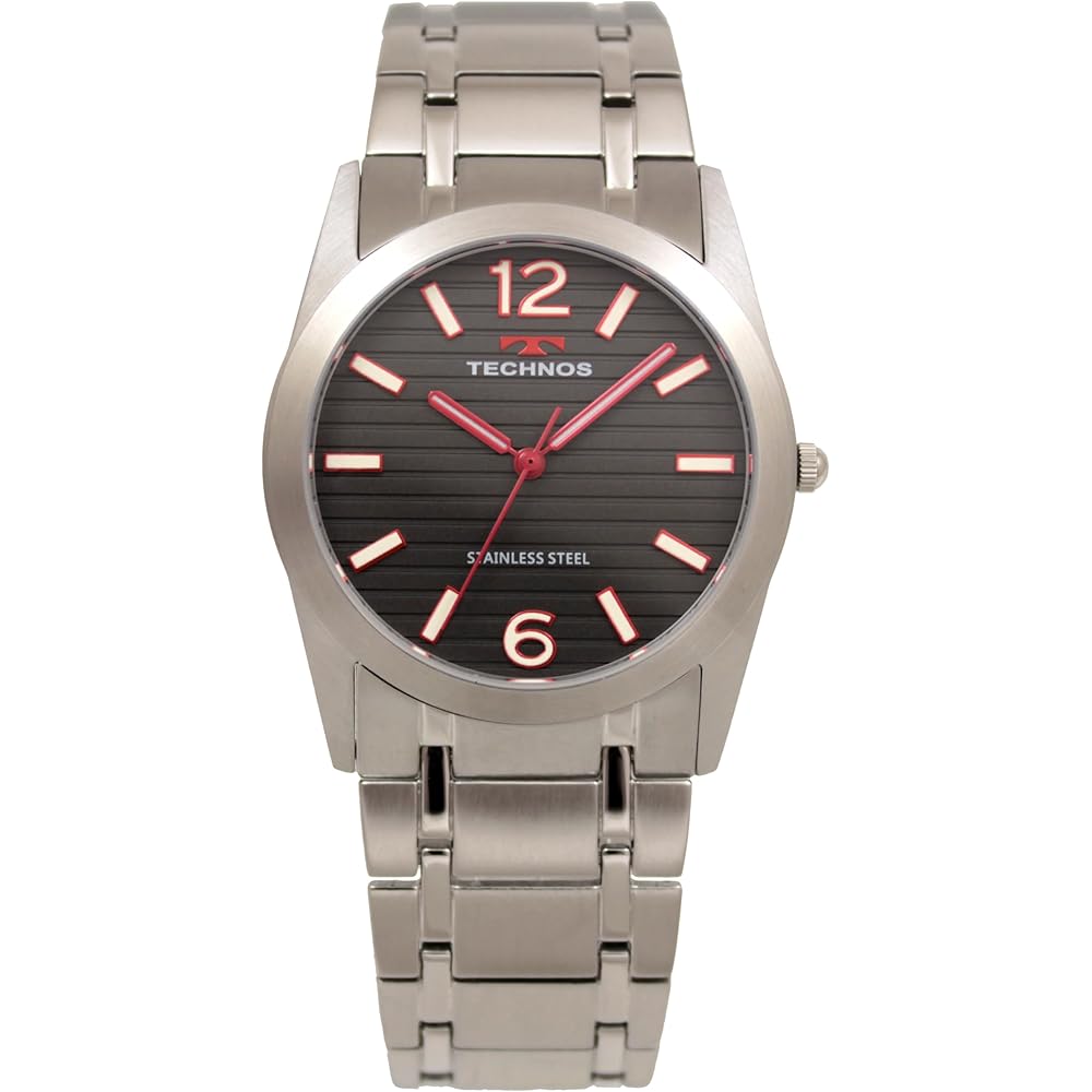 Technos T9C15SE Men's Silver Watch, 3 Hands