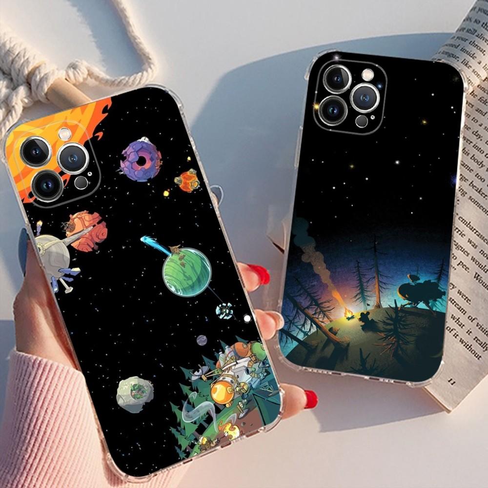 Outer Wilds Game Phone Case For iPhone 16 15 14 11 12 13 Mini Pro XS Max Cover 6 7 8 Plus X Funda Shell