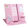 Portable Book Stopper Reading Stand Book Holder Metal Adjustable Student Book Stand Foldable Children Writing Bracket Office Use