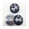 Carbon 1pcs Replacement For Bmw Emblem 82mm For Front Hood Trunk Badge Logo